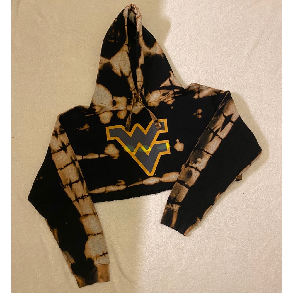 WVU cropped hoodie